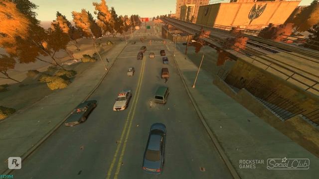 GTA 4 - Видео с камер наблюдения Либерти-Сити смотреть онлайн