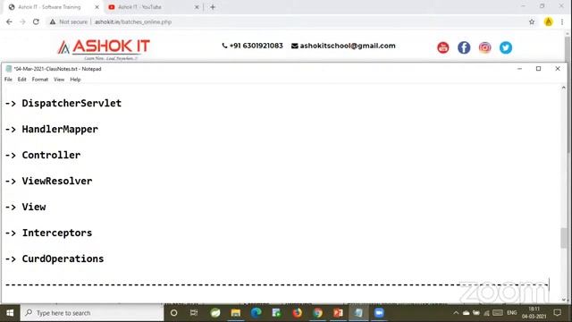 Spring Framework By Mr. Ashok | Session - 01 | Ashok IT смотреть онлайн