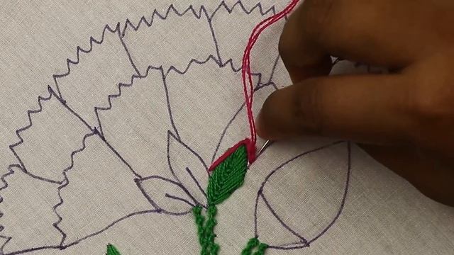 Mexican Embroidery Flower Pattern With Multiple Cross Stitches | Bordado Fantasía (mexicano)