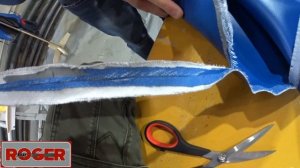 Как сваривают швы на ПВХ лодках. Горячий клин. Горячий воздух.