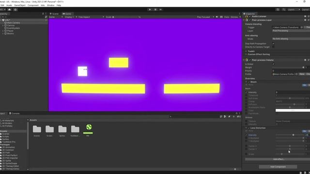 Post-Processing в Unity | ЮНИТИ ПОСТ ОБРАБОТКА, Эффекты, Урок | РАЗРАБОТКА ИГР НА Unity 2D смотреть онлайн
