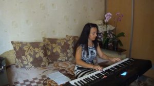 Токката Поль Мориа на синтезаторе.