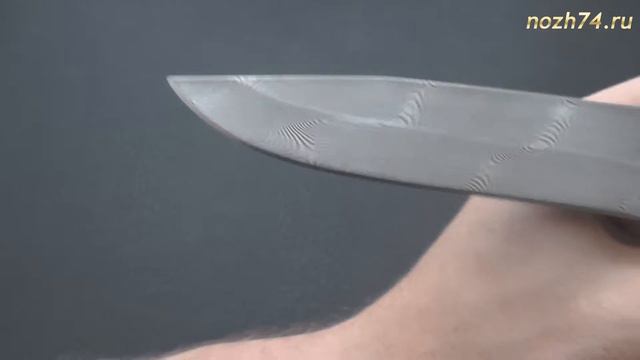 Нож Н33 (Орех, Черный дамаск) - nozh74.ru смотреть онлайн