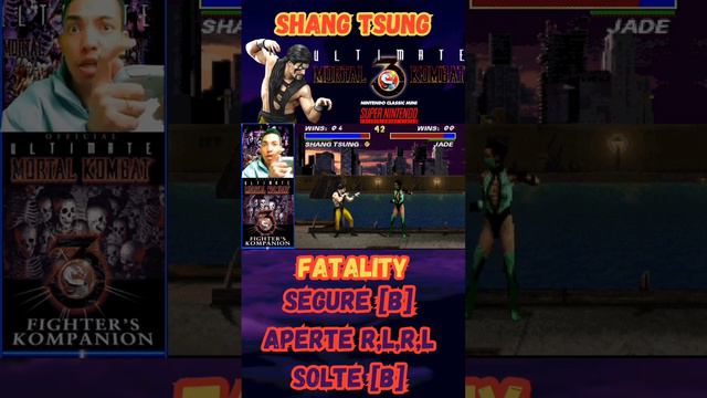 Mortal Kombat 3 Ultimate [Shang Tsung Fatality] Super Nintendo смотреть онлайн