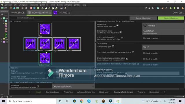 How To Make TNT In MCreator! смотреть онлайн