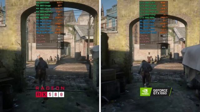 RX 580 4GB vs GTX 1060 3GB - Test in 7 Games смотреть онлайн