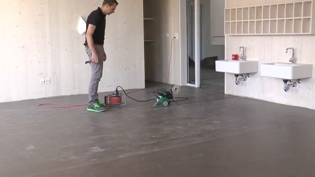 Cварка напольных покрытий с LEISTER MINIFLOOR (Минифлор) - легко и прочно! смотреть онлайн