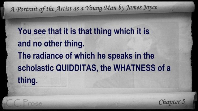 Chapter 5 - A Portrait Of The Artist As A Young Man By James Joyce