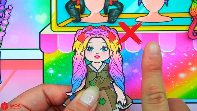 [LIVE] ? Quem Vai Ter Esse Lindo Cabelo Arco-íris? ? DIY Handmade Dress