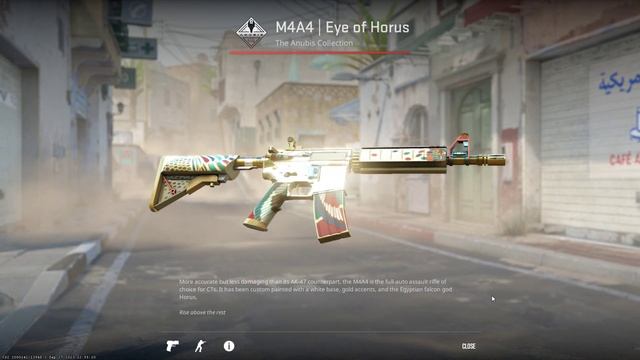 CS2 MADE THIS SKIN SUPER SHINY??- CS2 Updated M4A4 EYE OF HORUS - NEW UPDATED CS2 M4A4 SKINS смотреть онлайн