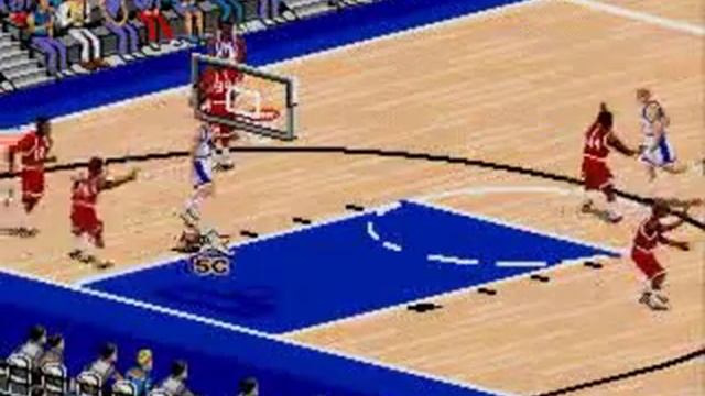 Coach K College Basketball (SEGA Genesis / MegaDrive) смотреть онлайн
