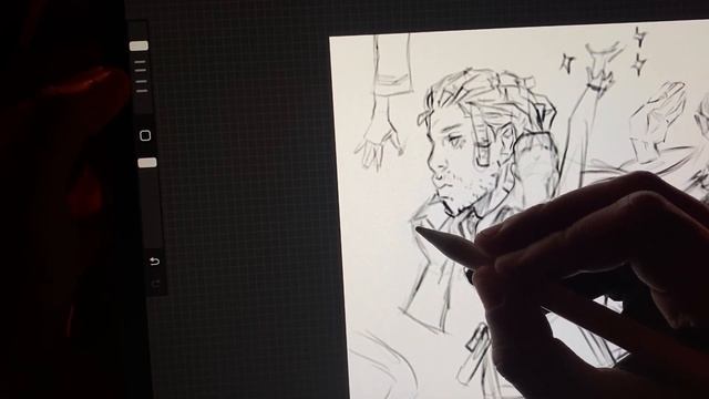 Draw with Me! ✏️ Sketch and color (no music) IPad Pro ? Relaxing art videos | Asmr | смотреть онлайн