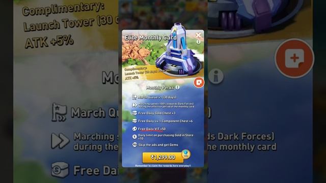 Top War - Benefits Of Buying Elite Monthly Card смотреть онлайн
