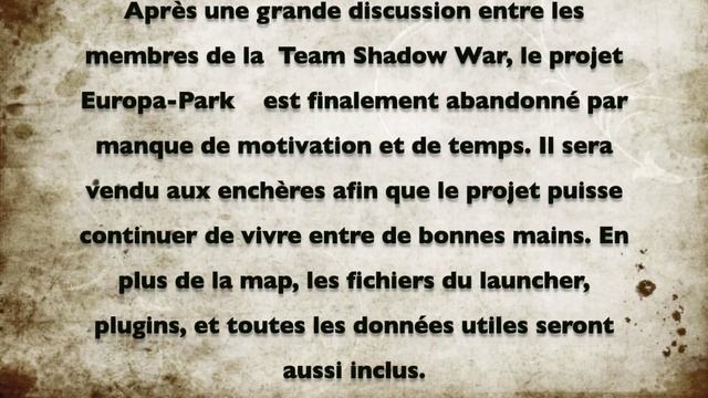 [Enchère Terminée] Map Europa-Park et Launcher смотреть онлайн