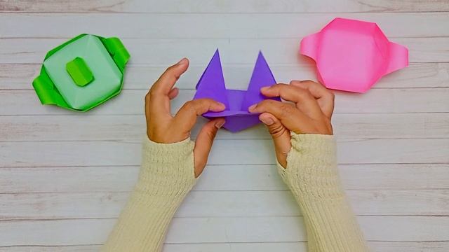 Origami Paper Pan | School Paper Craft Idea | DIY | Hello Origami Lovers смотреть онлайн