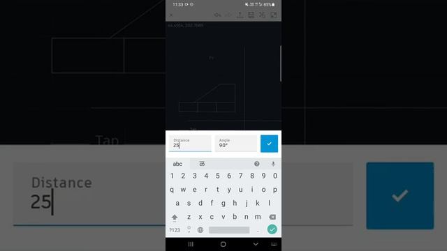 How to use AutoCAD software on Mobile App / Orthographic projection problem on AutoCAD mobile app/ смотреть онлайн