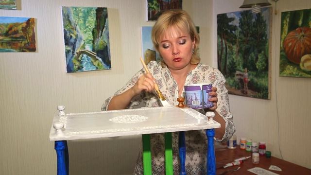 «Ручная работа». Декорирование этажерки в индийском стиле (27.01.2016) смотреть онлайн