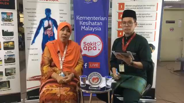 FB Live KKM 'Sakit Apa?' Siri Ke-16 - Kenapa Saya Sukar Berhenti Merokok смотреть онлайн