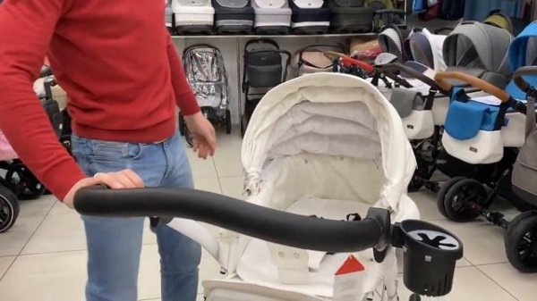 Обзор детской коляски Adamex Gloria Retro @koliaskid ТЦ Аэробус Москва