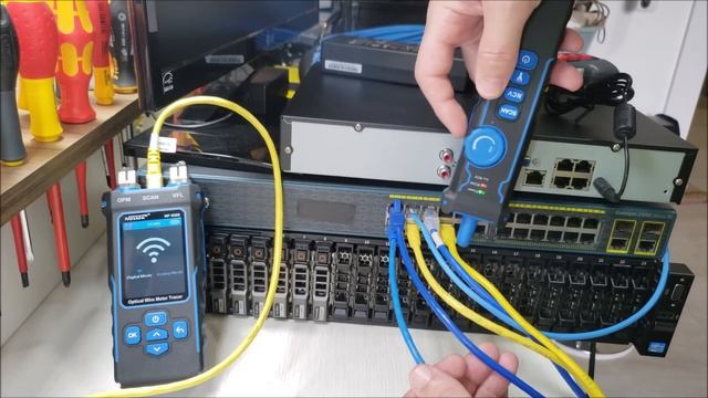 Testador de cabo de rede e fibra Noyafa NF 8508 muito top смотреть онлайн
