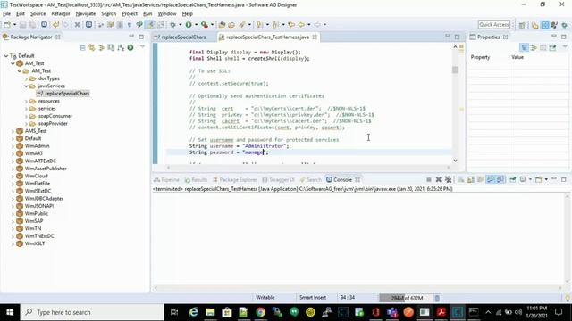 Part II - Debug java service in webmethods 10.x using TestHarnesses class смотреть онлайн