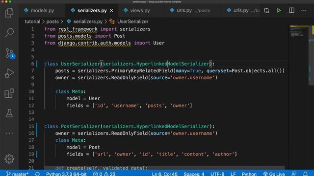 Django REST Framework Tutorial | Hyperlinks And Pagination смотреть онлайн