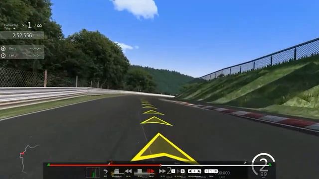 Assetto Corsa Ferrari P4/5 C Crash in Nordschleife смотреть онлайн
