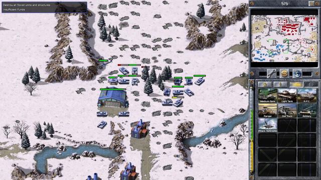 Red Alert Remastered | Allied Campaign - Mission 10A - Suspicion смотреть онлайн