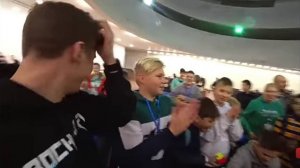 Евгений Бондаренко собрал кубик рубик за 1секунт