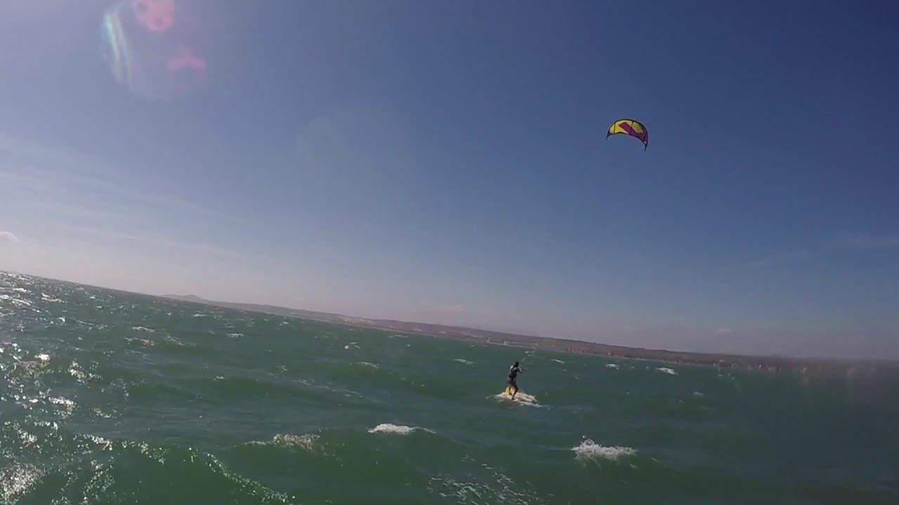 Старт Toeside + поворот Jibe смотреть онлайн