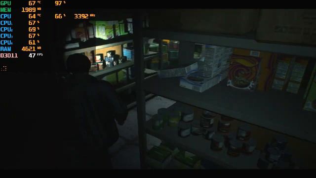 Resident Evil 2 Remake + GT 1030 + Core i5 4570 + 8 GB