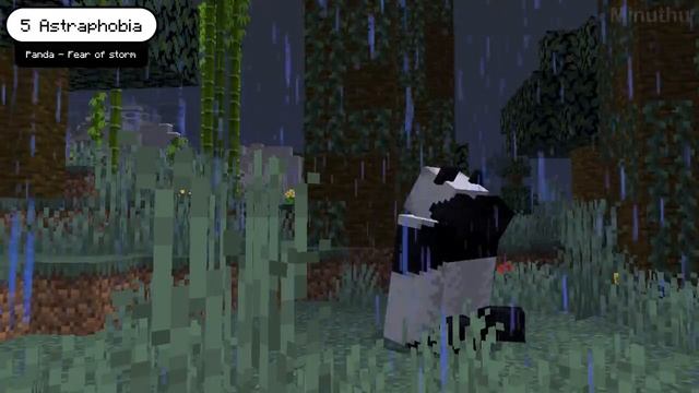 Minecraft: Mobs and their Fears (Phobias) смотреть онлайн