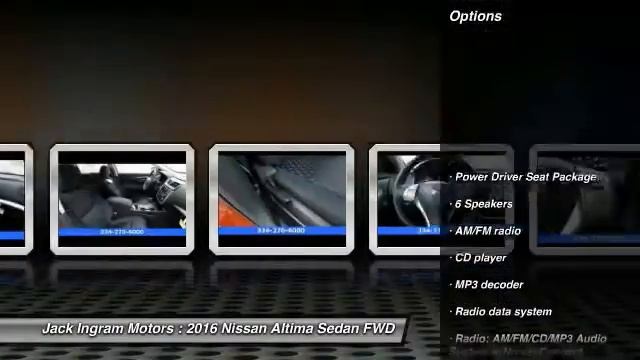 2016 Nissan Altima Montgomery AL N16345 смотреть онлайн