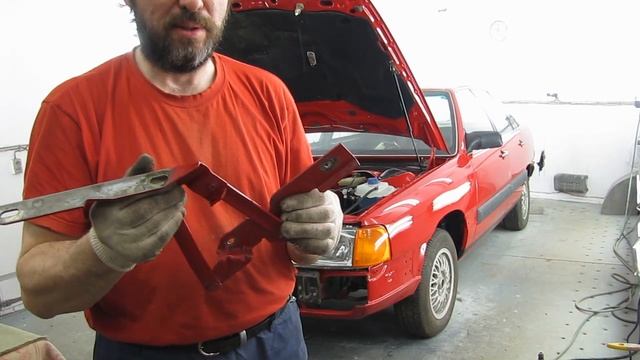 Регулировка петель капота Ауди 100 с3 смотреть онлайн