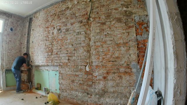 самый быстрый способ очистки кирпича перед штукатуркой! смотреть онлайн