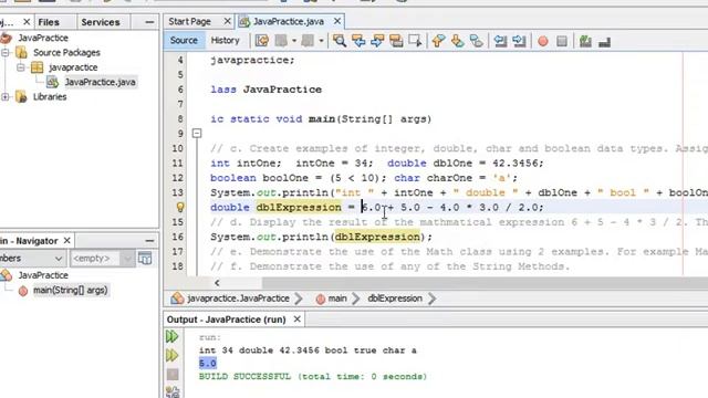 Java Variables Types And Expressions смотреть онлайн