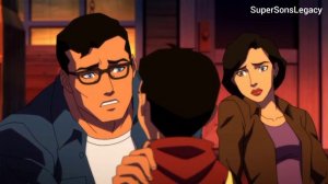 Damian Wayne and Jon Kent in Young Justice season 4.