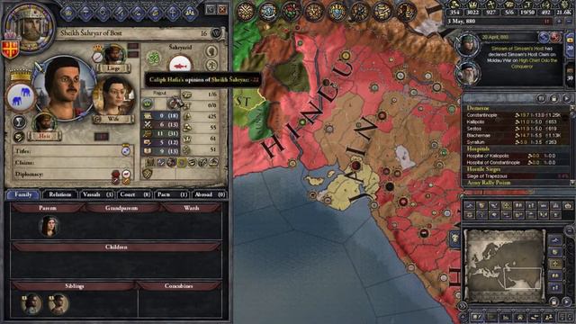Crusader Kings II: Jade Dragon, Purple Phoenix 30 - World Conquest Attempt смотреть онлайн