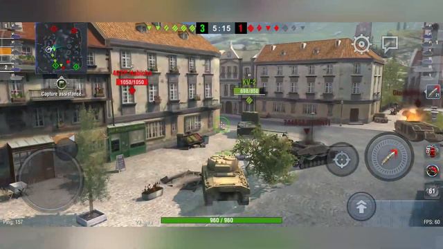 BIG BOSS KV-2 In The World Of Tanks Blitz #wotblitz #gamingvideos #gaming
