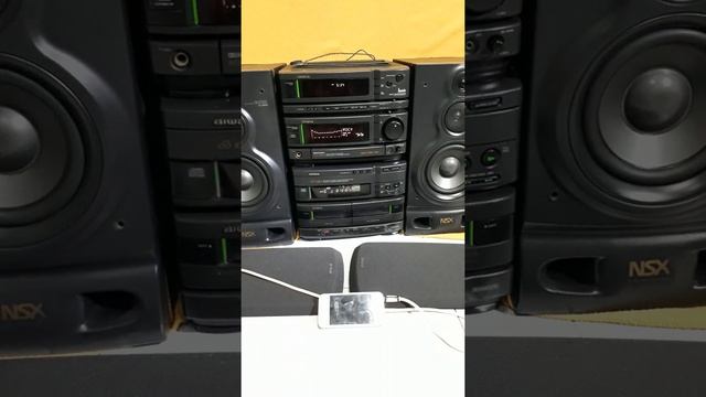 AIWA RX-N909HR. AC 120, 220, 240V. 255W. Hàng Xuất Châu âu. Hoạt động Tốt.