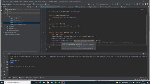 Dos formas de dormir la ejecución de un programa Java | Executor.Shedule vs Thread.Sleep смотреть онлайн