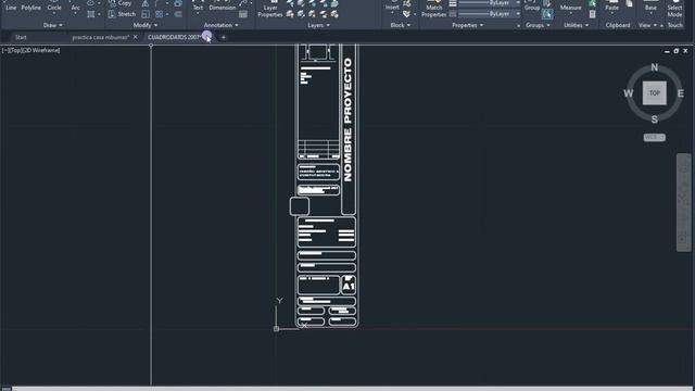 preparación plano 90x60 cm | AutoCAD смотреть онлайн