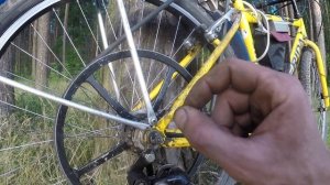 Электровелосипед из генератора. Педали, Накат, Вес!