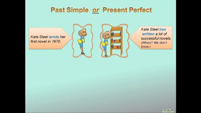 Past Simple vs Present Perfect смотреть онлайн