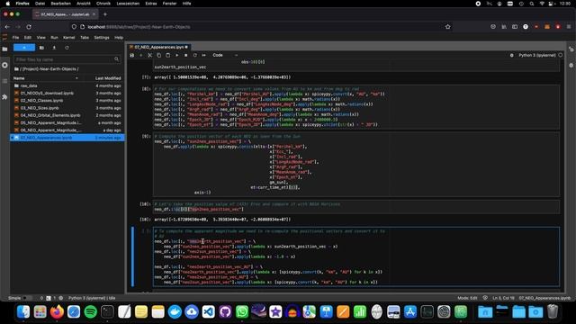 Space Science with Python - Near-Earth Objects #8: Appearances смотреть онлайн