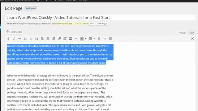 The Wordpress Page Editor: Editing Icons and How to use them. смотреть онлайн