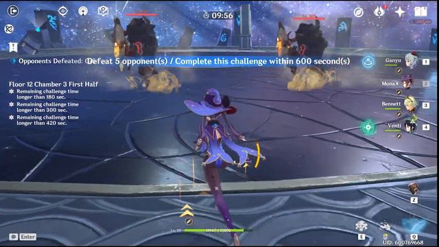 [Genshin Impact 1.3] 3 Stars Abyss Floor 11-3, 12-3 Meta Slave Comp смотреть онлайн