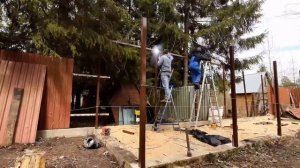 Односкатная теплица своими руками или теплица под заказ от компании Пласт навес.