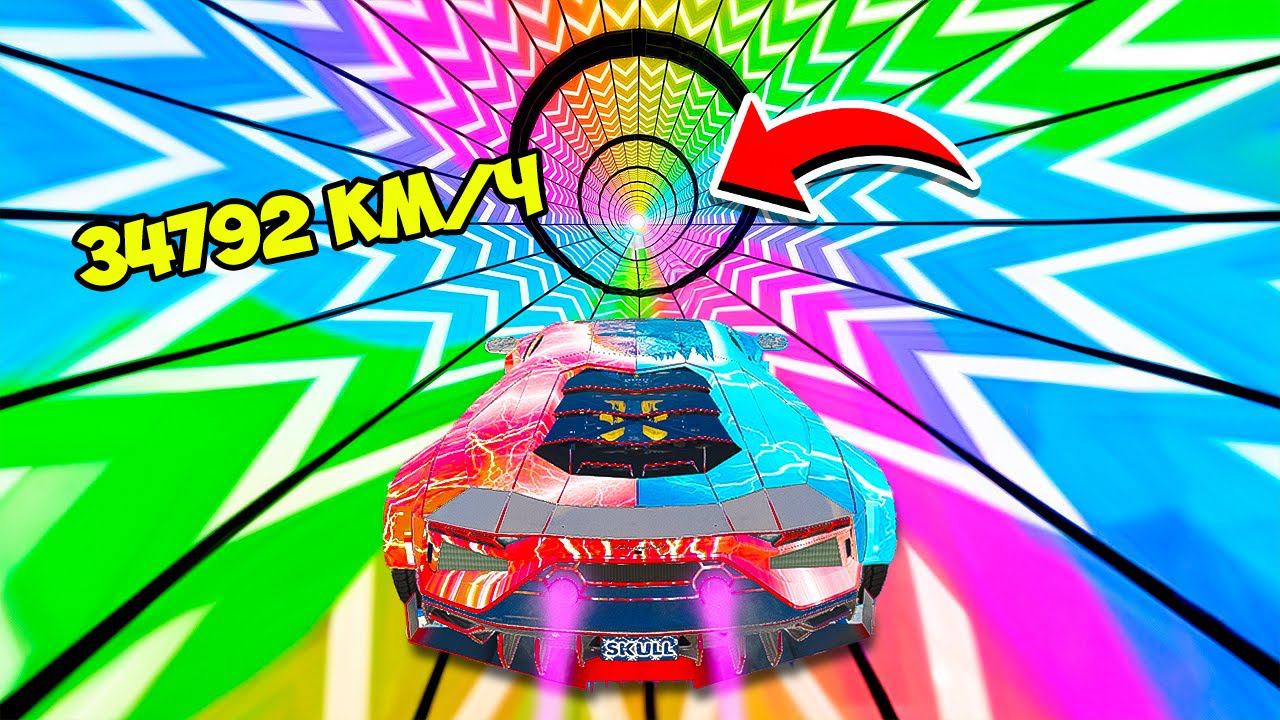 СПУСК БЕЗ ТОРМОЗОВ НА ВСЕХ ЧИТЕРСКИХ ЛАМБОРГИНИ МАШИНАХ ГТА 5 МОДЫ МУРКА смотреть онлайн