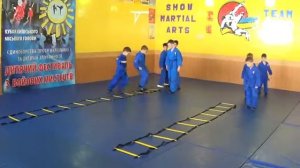 Координационная дорожка. Упражнения для детей.  Training SPORTY KIDS